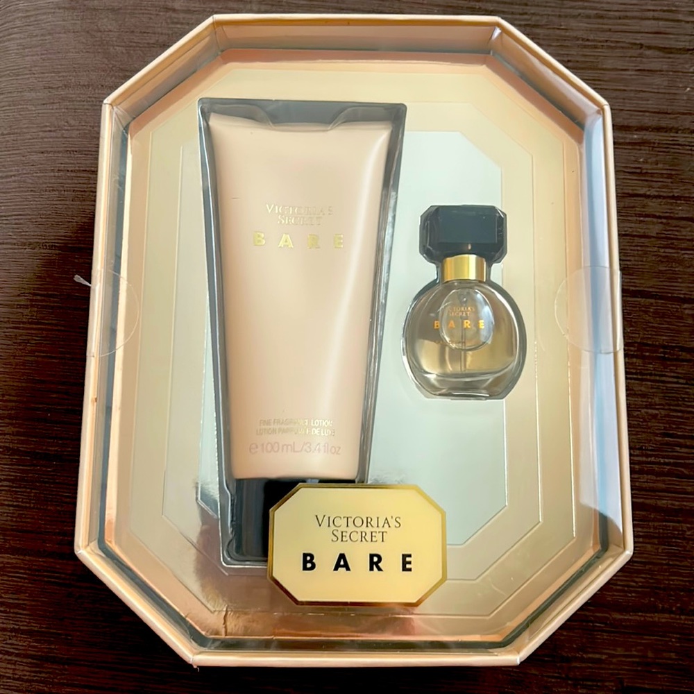 Victoria secret BARE lotion/perfume set